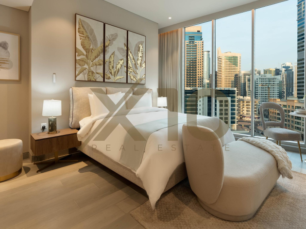 Dubai Marina.  1BR Apartment | Study+Dress Room | Luxury Living.