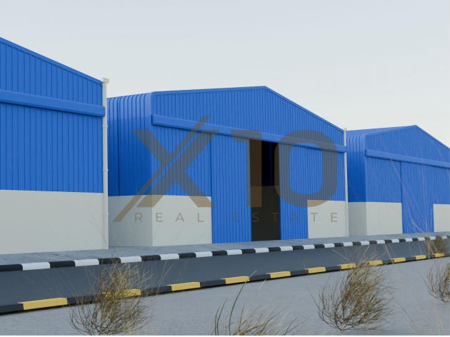 Al Sajaa.  Freehold Plot G/G+M Warehouse | Easy Access Points.