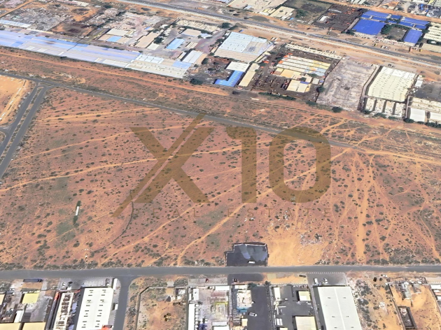 Al Sajaa.  Freehold Corner Plot G/G+M Warehouse | Easy Access.